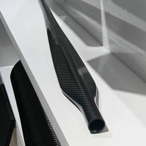 Tubes de pêche en fibre de carbone personnalisés - Étanches, résistants aux pulvérisations de sel - Supports de pêche portables et légers - Product Image 4