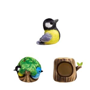 Animal simulé arbre maison jouets éducatifs en peluche nid d'<span class=keywords><strong>oiseau</strong></span> jouets en peluche petit <span class=keywords><strong>oiseau</strong></span> jouets enfants cadeau - Product Image 1