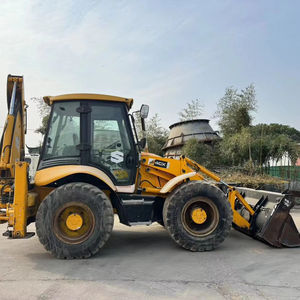 High-Working Efficiency <b>UK</b> Original 4*4 Drive Used JCB4CX JCB3CX <b>Wheel</b> Backhoe Loader - Product Image 1
