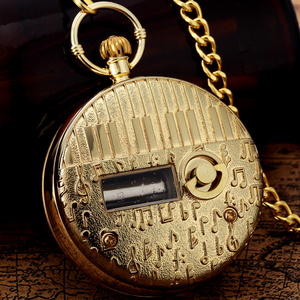 Reloj de <span class=keywords><strong>bolsillo</strong></span> <span class=keywords><strong>con</strong></span> diseño de reliquias de <span class=keywords><strong>la</strong></span> <span class=keywords><strong>muerte</strong></span> para hombre, reloj de <span class=keywords><strong>bolsillo</strong></span> <span class=keywords><strong>con</strong></span> música, estilo Retro Steampunk, de cuarzo, colgante - Product Image 2