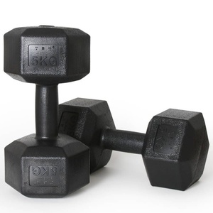 Idéal <span class=keywords><strong>pour</strong></span> adultes et enfants, <span class=keywords><strong>haltères</strong></span> hexagonales durables <span class=keywords><strong>avec</strong></span> revêtement en caoutchouc <span class=keywords><strong>pour</strong></span> <span class=keywords><strong>les</strong></span> entraînements à domicile en famille. - Product Image 1