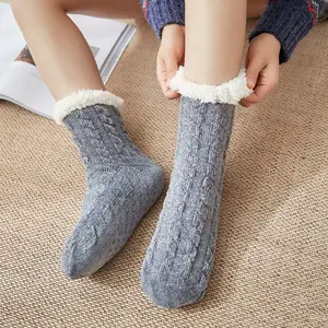 Comfortable Durable Colorful Unique Tye Dye Sherpa Socks Print Custom Fashion Sherpa Socks 2020