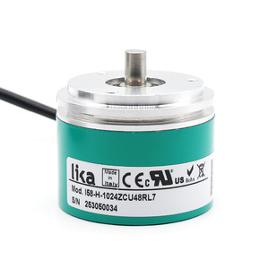 Encodeur rotatif Lika I58-H-1024ZCU48RL7 avec câbles à extrémités rondes, fabriqué en Italie - Product Image 4