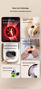 Alivio del dolor cronometrado inteligente Compresión caliente Vibración Codo Rodillera Cinturón de masaje de hombro Masajeador de rodilla eléctrico con calor - Product Image 3