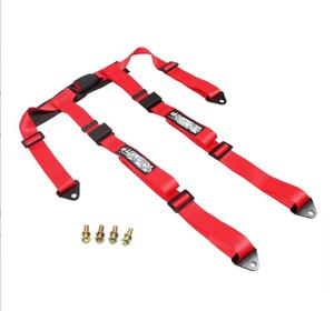 2インチナイロンシートベルト4点ポリエステルバックル用自動車自動車レースハーネス安全ハーネススポーツ - Product Image 1