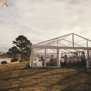 300 Mensen Event China Tent Sterke Grote Productie Transparante Tent Bruiloft Tent