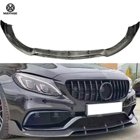 Kit de carrosserie en fibre de carbone pour Mercedes Benz Classe C W205 Lci