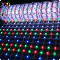 Pantalla LED XQD Personalizada WS2811 P50 SPI RGB Transparente, Resistente al Agua, con SDK para Señalización en Centros Comerciales, Tiendas Minoristas y Ascensores
