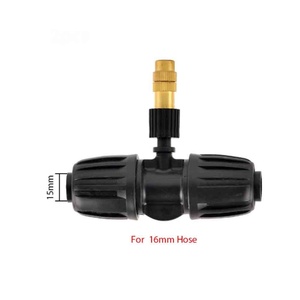 Garden Adjustable Copper 8/11mm Hose Spray Misting Nozzle Garden Tool Brass Sprinkler Garden Watering Sprinkler Nozzle - Product Image 3