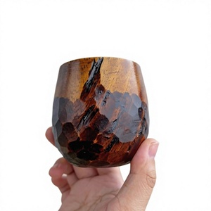 Handmade Ceramic Tea <b>Cup</b> Irregular Shape Wabi Sabi Design Durable For Afternoon Tea - Product Image 1