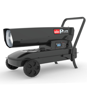 Calentadores de soplador de aire forzado diésel de gas industrial Potente portátil de acero inoxidable - Product Image 4