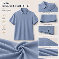 Polo de sport JNEI à contrôle climatique 150g, anti-UV, séchage rapide, en polyester, pour le quotidien, marque privée OEM