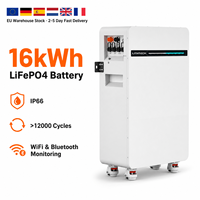 Système de stockage d'énergie solaire hybride 15 kWh 32 kWh 50 kWh, onduleur biphasé 51,2 V, batteries lithium LiFePO4 314 Ah pour usage domestique