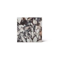 Le prix de gros de l'industrie table d'appoint d'angle Calacatta Viola Marble Plinth Block Tall End Table