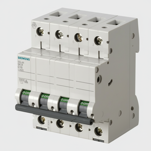Pour le disjoncteur MCB à quatre pôles Siemens 5SL64637RC 63 pour diverses applications - Product Image 1