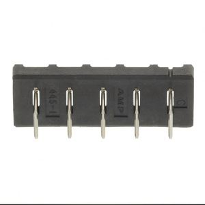 Connecteur DC vertical TE 5787446-1 à 5 positions, prise centrale, pour montage sur carte de signalisation de circuit imprimé, origine américaine - Product Image 1