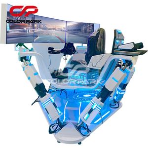 Parque de Juegos Colorido, Parque de Atracciones Interior, Consola de Juegos de Realidad Virtual con Pantalla Grande, Simulador de Carreras Dinámico de Realidad Virtual - Product Image 3