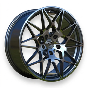 Jantes forgées style 666M de 19/20 pouces, finition gris ferric diamanté, pour <span class=keywords><strong>BMW</strong></span> M2/M3/M4 F80 F82 F83, jantes personnalisées pour amélioration des performances - Product Image 3