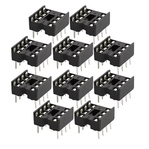 Base de Conector DIP IC de 8 Pines para Microcontroladores Arduino Raspberry Pi, Proyectos de Circuitos Electrónicos DIY - Product Image 1