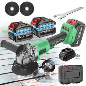 8100rpm 20V Brushless Cordless Angle Industrial DIY <b>Tool</b> Battery <b>Powered</b> With Grinding Wheel CA-20A-2 Brushless Cordless Angle - Product Image 1