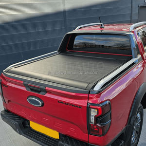 Pour <span class=keywords><strong>Ford</strong></span> Ranger T9 nouvelle génération <span class=keywords><strong>2023</strong></span> 2024 2025 Double cabine Pick-up Électrique Coulissant Ute Volet roulant - Product Image 1
