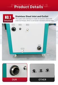 CE 소형 물 냉각기 가격 수냉식 순환 냉각기 수족관 - Product Image 3