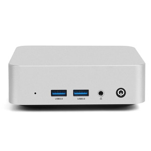 Mini PC N3700 de Cuatro Núcleos, Computadora de Escritorio Compacta, RAM DDR3 de 8GB, SSD SATA M.2 Dual, WiFi 5, BT 4.2, Tipo-C, 6W TDP para Oficina en Casa - Product Image 1