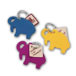 Porte-clés en feutre personnalisé pour merchandising - Product Image 2