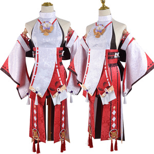 <span class=keywords><strong>Genshin</strong></span>-Disfraz de Cosplay de todos los personajes, conjunto completo de uniforme de Halloween, Hutao Venti Klee <span class=keywords><strong>Miko</strong></span> - Product Image 2