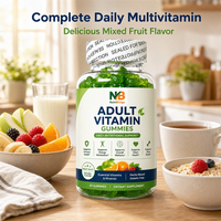 Groothandel China Fabriek OEM Private Label Suiker Vrij Veganistische Volwassen Vitamine Gummies Dagelijkse Voeding
