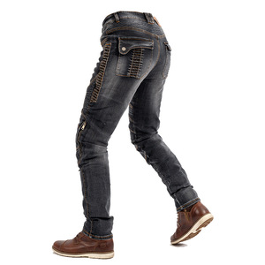 Pantalones <span class=keywords><strong>MOTO</strong></span>, pantalones vaqueros para montar en motocicleta para <span class=keywords><strong>hombre</strong></span>, pantalones casuales <span class=keywords><strong>de</strong></span> carreras <span class=keywords><strong>de</strong></span> motos para <span class=keywords><strong>verano</strong></span>, pantalones para prevenir el otoño - Product Image 5