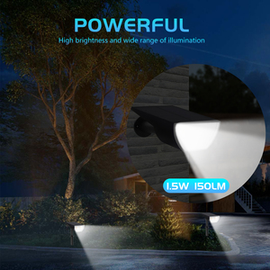 <span class=keywords><strong>Foco</strong></span> <span class=keywords><strong>Solar</strong></span> Exterior de <span class=keywords><strong>Mejor</strong></span> Precio, Multicolor, IP65 Impermeable, LED para Jardín, Camino, Lámpara <span class=keywords><strong>Solar</strong></span> de Pared para Exteriores - Product Image 3