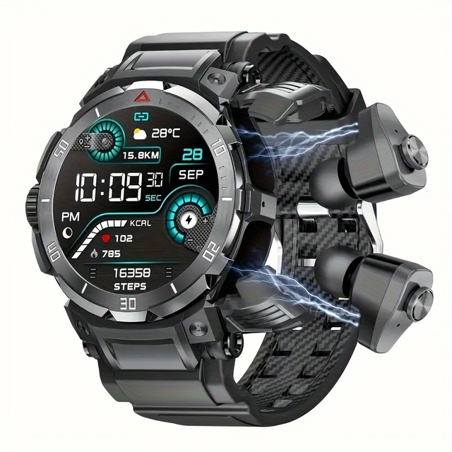 A 1.46-Inch Full-Touch HD Display, a Metal Casing, TWS Sports Earbuds, a Smartwatch, and Additional Features All in Device