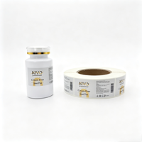 Étiquettes personnalisées pour flacons cosmétiques en rouleau, autocollantes, imperméables, formes personnalisées, impression UV, conception de logo sur mesure