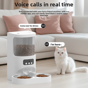 Dispensador de Ração para Gatos e Cães com Controle Remoto, WiFi e APP, Máquina de Alimentação Durável, Alimentador Automático Inteligente com Temporizador e Quantidade Controlada - Product Image 4