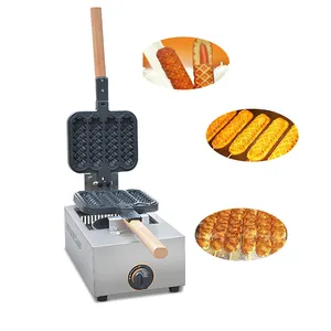 New Invention 110V 220V Hot Dog Grill Machine Stick Waffle Shape Machine Commercial Waffle Maker