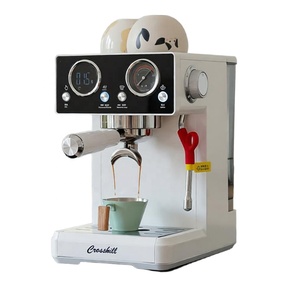 Fonction programmable professionnelle à double chaudière 92 ℃   Machine à café expresso électrique de haute qualité à extraction à température constante - Product Image 3