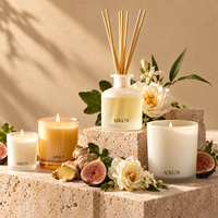 Diffuseur de parfum AIKUN flexible et personnalisable, durée de parfum de trente jours, ajustement de la senteur, ensemble de diffuseurs à bâtonnets longue durée