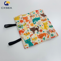 Coussin de siège extérieur pliable léger en mousse EPE, personnalisable par sublimation, en polyester, pour usage quotidien, fabrication OEM en usine
