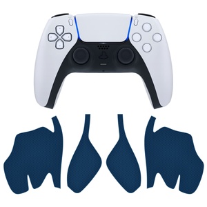 PlayVital Split Design Klein Blue Anti-Skid Sweat-Absorbent Premium <b>Grip</b> for PS5 <b>Controller</b> - Product Image 2