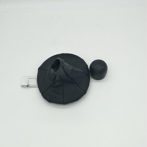Fiat 500 5 Speed <b>Gear</b> <b>Knob</b> Black Pu Ergonomic Shift <b>Knob</b> Cover For Car Manual Transmission - Product Image 1