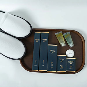 Set de Amenidades de Lujo Personalizadas para Hoteles 5 Estrellas, Artículos de Aseo Desechables al por Mayor para Habitaciones de Huéspedes, Exclusivos para Resorts, Hoteles y Alojamientos, Incluye Pasta de Dientes - Product Image 1