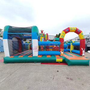 Ciudad inflable de dinosaurios, parque inflable gigante, parque temático al aire libre, parque de atracciones, castillo inflable grande - Product Image 2