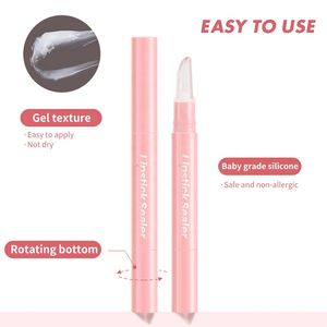 เสื้อกันฝนลิปสติกแบบกำหนดเองไม่ง่ายต่อการสัมผัสถ้วยและจางลิปกลอสใสติดทนนานลิปสติกป้องกันการตกแต่ง - Product Image 6