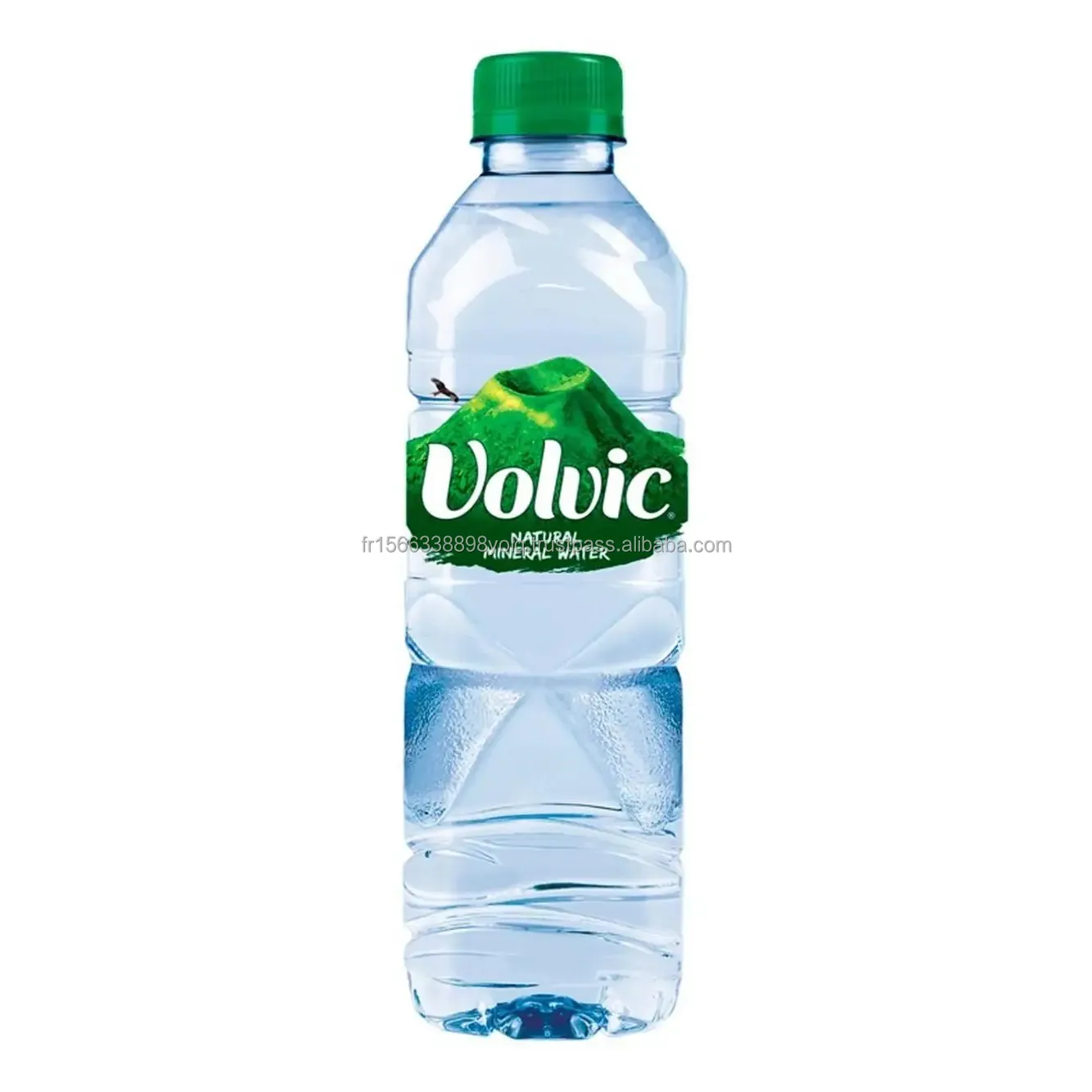 Eau naturelle Volvic Eau minérale potable Source durable et bouteille d'eau Volvican Spirited Boîte de 24 bouteilles Volvic de 500ml