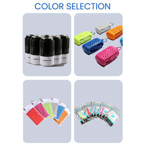 Serviette de sport 40"X12" en microfibre imprimée, séchage rapide, effet rafraîchissant instantané, douce, respirante, pour yoga, camping, course à pied, rafraîchissement - Product Image 6