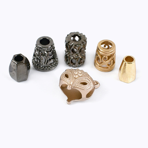 Humeetee — bouchon de boucle de cordon à ressort AP067, accessoires en alliage gravé, corde élastique, pour vêtement - Product Image 4