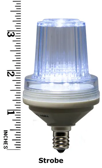 E17 C9 Outdoor LED Bulbs Xenon Strobe Lamp with LED Flash