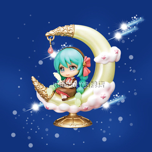 Authentique Re-Ment Hatsune Miku Glittering Night Sky Story Ensemble Complet 4 Pièces Boîte Mystère Figurine Diorama Étoilé Cadeau de Collection - Product Image 4
