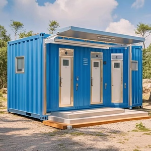 Cheap Moveable <strong>Toilet</strong> Portable Chemical Mobile Pvc Sanitary <strong>Toilets</strong> <strong>Blue</strong> for Cabins Portable Shower Sales in Myanmar - Product Image 1